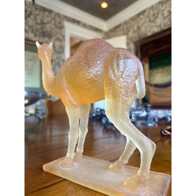 Daum Daum Glass Camel For Sale - Image 4 of 6