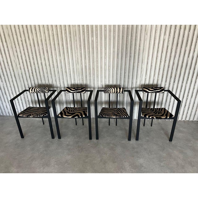 Trix Chairs by Karl-Friedrich Förster for KFF, 1980s, Set of 4 For Sale - Image 4 of 18