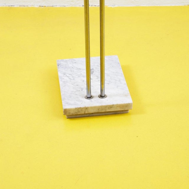 White Vintage Floor Lamp, 1970s For Sale - Image 8 of 12