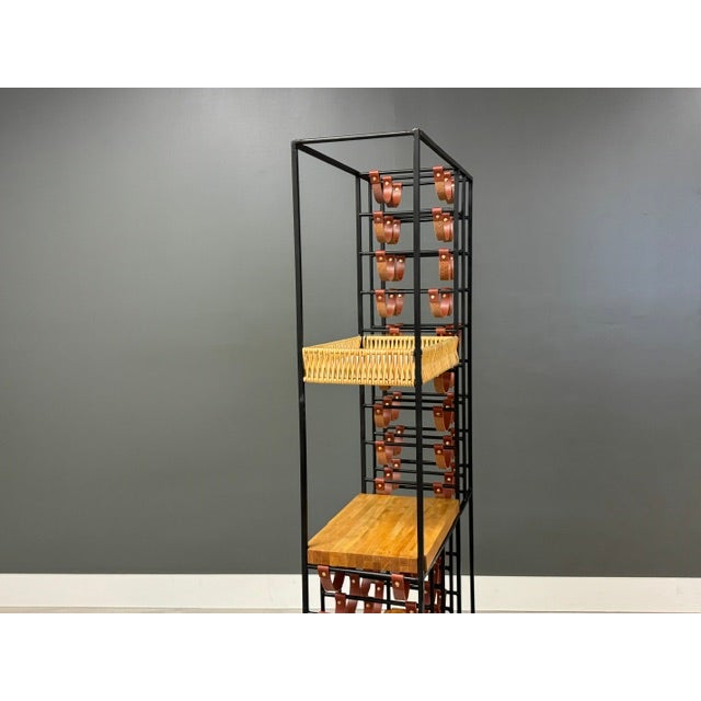 Mid-Century Modern 1960s Arthur Umanoff 40 Bottle Wine Rack For Sale - Image 3 of 10