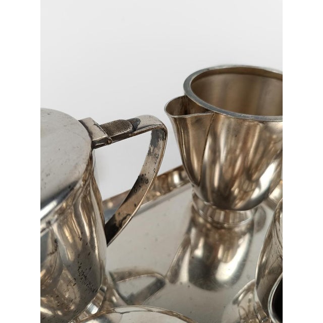 Tea / Coffee Set attributed to Gio Ponti for Parco Dei Principi Hotel, Rome, 1960s, Set of 5 For Sale - Image 12 of 18