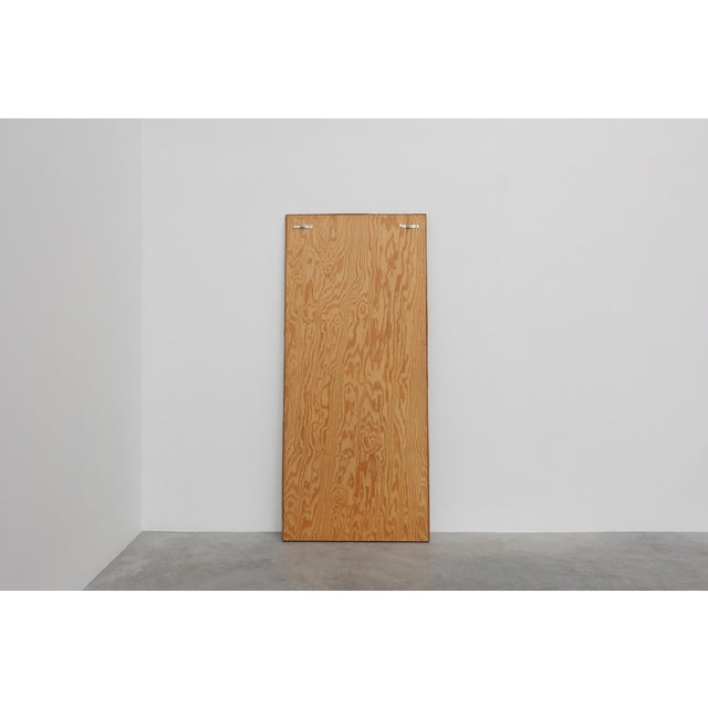 Large Vintage Seventies Ibiza Style Rectangular Mirror with Bamboo Frame For Sale - Image 10 of 11