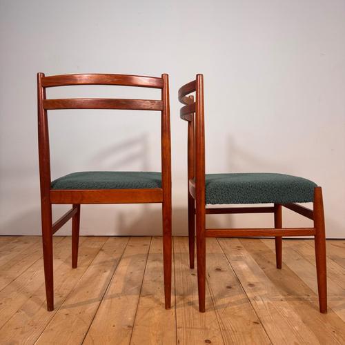 Vintage Teak Chairs, Denmark, 1960s, Set of 4 For Sale - Image 5 of 9