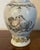 Chinoiserie Antique 18th Century Qianlong Chinese Export Porcelain Tea Caddy Urn Decorated en Grisaille With Courting Couples For Sale - Image 3 of 12