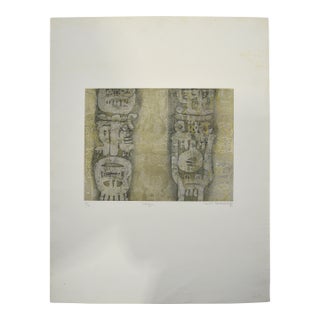 Shoichi Hasegawa Original Etching Signed & Numbered For Sale