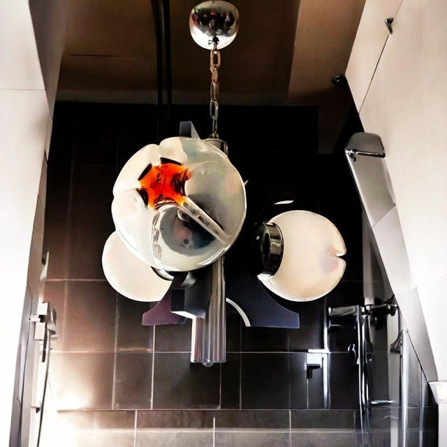 Mid-Century Ceiling Lamp from Techo For Sale - Image 15 of 18