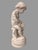 Early 20th Century Antique Victorian 13.25" Art Nouveau Figural Parian Statue of a Cherub With Net For Sale - Image 5 of 7