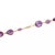Estate 371Carats Amethyst Assorted Shape Size All Around 18k Gold Necklace 37" L For Sale - Image 4 of 5