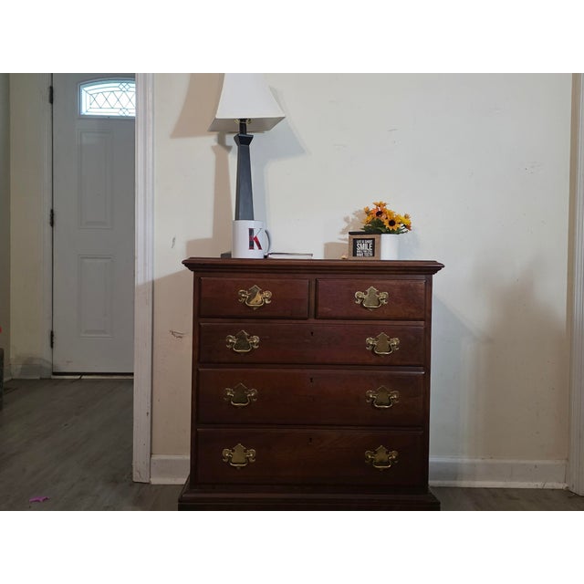 Vintage Link-Taylor Solid Wood Nightstands (Matching Pair) For Sale - Image 10 of 11