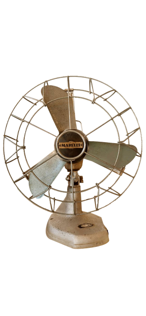 Fan with Wall Connection from Ercole Marelli Milano