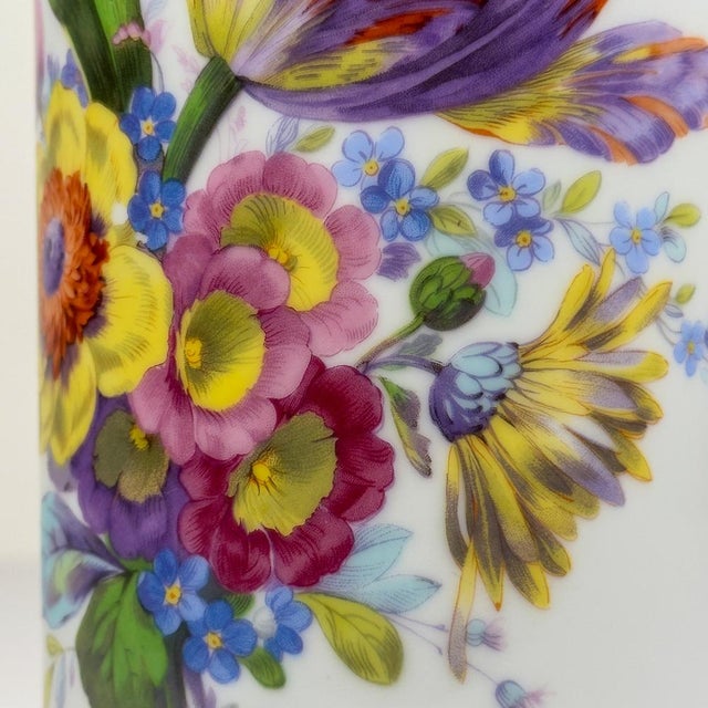 Vintage Porcelain Vase, Limoges, France, 1970s For Sale - Image 17 of 18