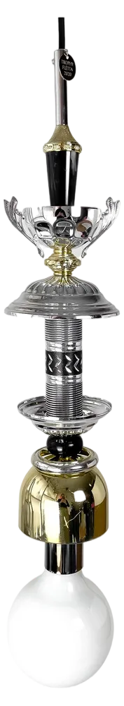 Black and Silver L70 Light by Flétta