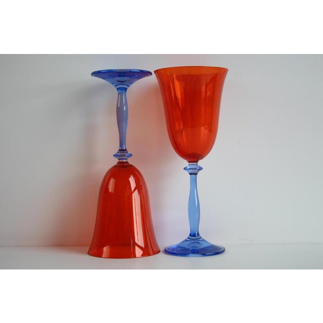 Vintage Wine Glasses from Crystalex, Czech Republic, 1990s, Set of 6 For Sale - Image 10 of 11