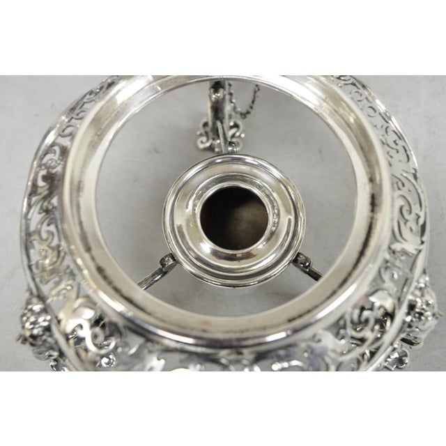 Late 19th Century Hawksworth Eyre & Co Victorian Silver Plated "Pineapple" Figural Tipping Tea Pot For Sale - Image 13 of 18