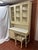 1970s Thomasville Allegro Faux Bamboo Desk With Bookcase Hutch Top and Chair For Sale - Image 5 of 18