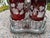 Antique Egermann Ruby Triple Decanters, 1900, Set of 3 For Sale - Image 3 of 18