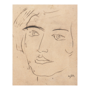 'Study of a Woman' by Eugene De Sala, Copenhagen, Danish Modernism, Benezit, Thieme-Becker