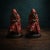 1920s Pair of Bookends: Red Friar Monks Reading, Solid Bronze Library Decor For Sale In Sacramento - Image 6 of 6