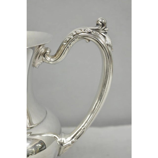 Mid 20th Century 1974 Rogers Silver Plated Water Pitcher Award Syracuse International Horse Show For Sale - Image 5 of 15