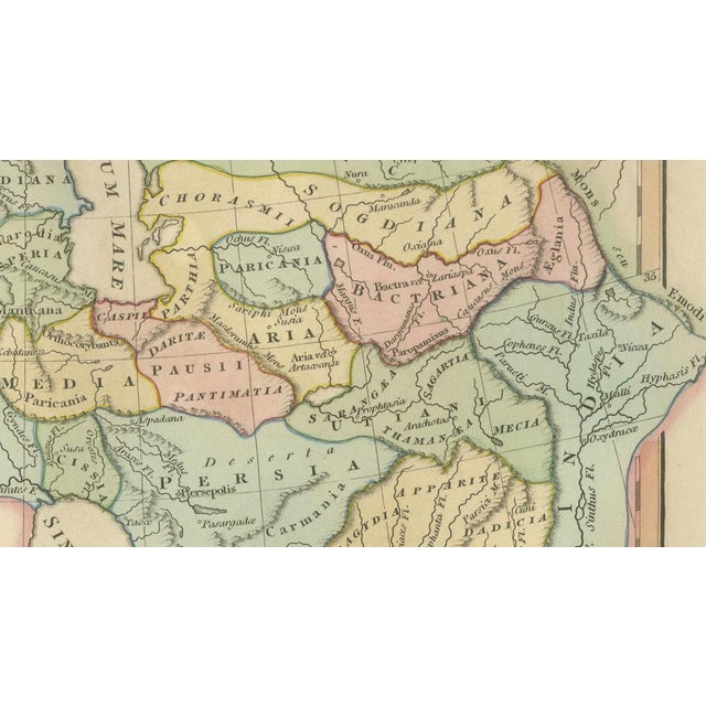 Antique Map of the Ancient Middle Eastern Empire, 1817 For Sale - Image 6 of 10