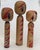 1950s Three Vintage Naroku Kokeshi Dolls For Sale - Image 5 of 12