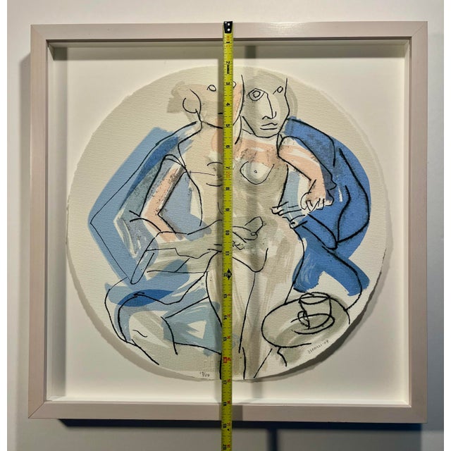 Rare 2004 Bruno Zeppilli Limited Edition 19/50 Lithograph Framed, Signed For Sale In Los Angeles - Image 6 of 8
