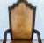 Wood Leather Throne Armchair by Theodore Alexander For Sale - Image 7 of 12