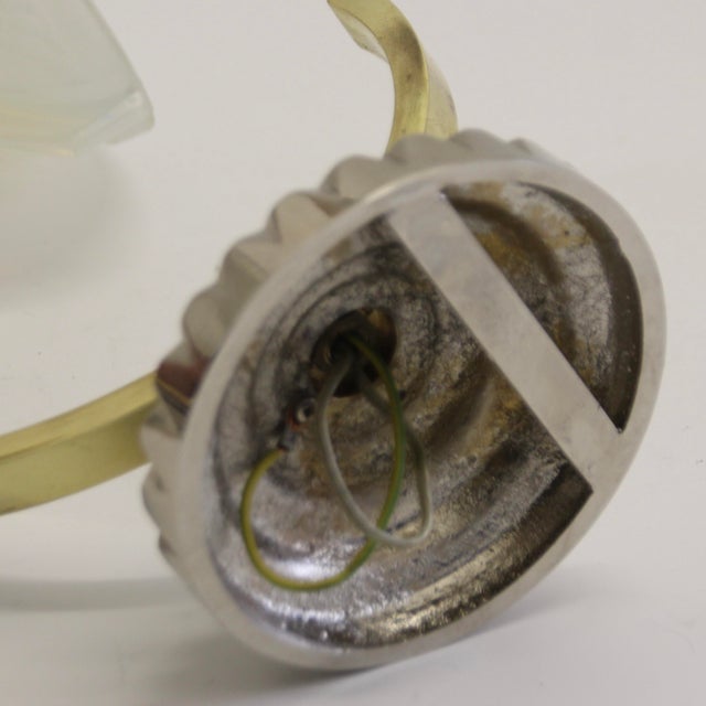 Large French Art Deco Wall Light from Ezan, 1930s For Sale - Image 10 of 18