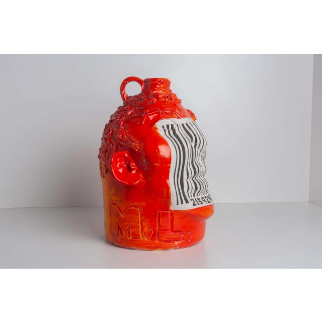 Contemporary Michael Lucero Untitled "Jughead"1992 For Sale - Image 3 of 13