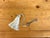Antique Rustic Primitive Pine Two Door Cabinet With Drawer, Locks, and Key For Sale - Image 12 of 18