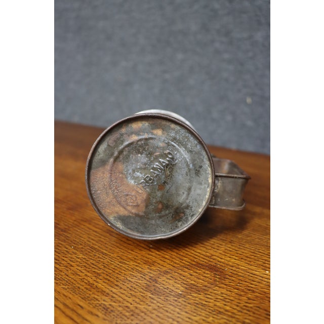 Antique Tin Oil Can With Long Spout For Sale - Image 10 of 10