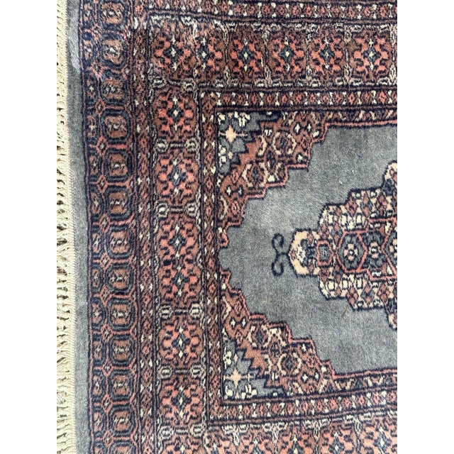 1980s Vintage Small Pakistani Rug from Bobyrugs, 1980s For Sale - Image 5 of 14