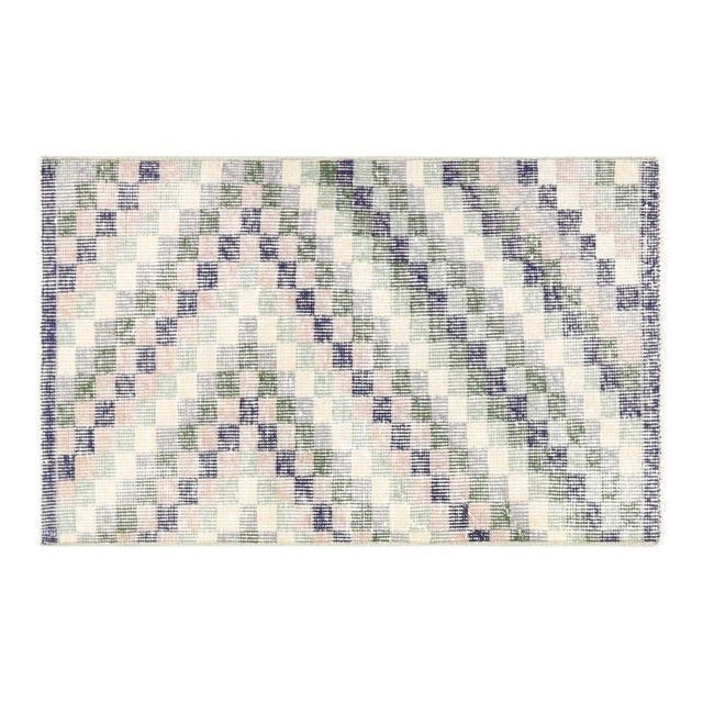 1960s Turkish Mid-Century-Modern Rug For Sale