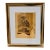 Framed Japanese Woodblock Print " Buncho" (1927) by Artist Toshi Yoshida For Sale