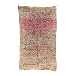 Vintage Moroccan Berber Wool Rug, 1990 For Sale