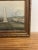 1970s Vintage Framed Original Painting of Norwegian Country and Monument. For Sale - Image 5 of 10