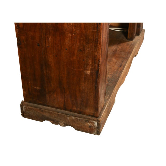Indian Teak Doorframe Now Bookcase, 19th Century With Later Elements For Sale - Image 18 of 18