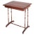 Wood Small Antique Vanity Desk in Walnut, 1890 For Sale - Image 7 of 7