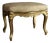 Golden Wooden Stool For Sale