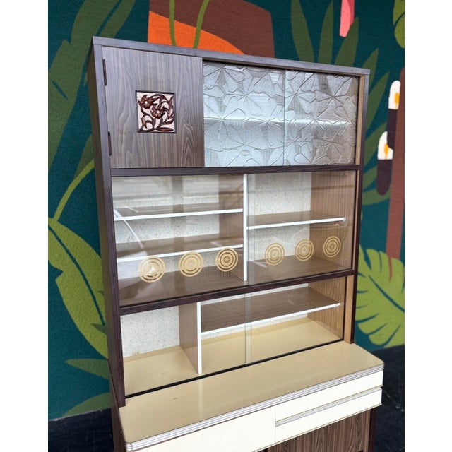 Mid-Century Modern Mid Century Tea Kitchenette Hutch For Sale - Image 3 of 16