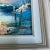 1970’s Vintage Impressionist Florida Beach Scene Seascape Paintings Original Frames Signed - Set of 2 For Sale In Philadelphia - Image 6 of 6
