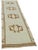 Textile Beige Bohemian Runner Rug For Sale - Image 7 of 7