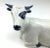 American Vintage Hand Fired Artisan Pottery Cow From the Manger For Sale - Image 3 of 13