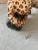 Plastic 1980’s Hollywood Regency Hand Painted Leopard For Sale - Image 7 of 12