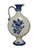 Vintage hand-painted Delft Blue handled vase by Royal Delft / De Porceleyne Fles, made in Delft in 1975. The vase has a...