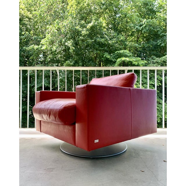 Mid-Century Leather Armchair from Rolf Benz, 2000s For Sale - Image 15 of 18