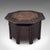 Antique Veranda Tea Table, Indian, Copper Inset, Benares, Occasional, Victorian For Sale - Image 4 of 12