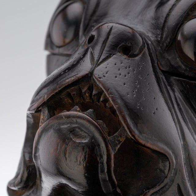 19th Century Victorian Tree of Life Bulldog Inkwell, 1860 For Sale - Image 12 of 18