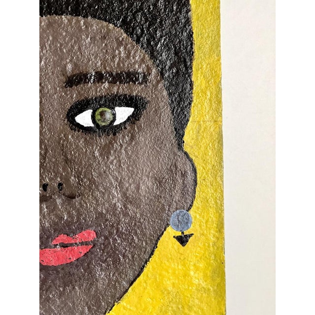 Sagida, Painting on Metal, 2000s For Sale - Image 5 of 18