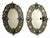Pair of Mid-Century Italian Venetian Black Glass and Gilt Floral Mirrors, 1960s For Sale - Image 18 of 18